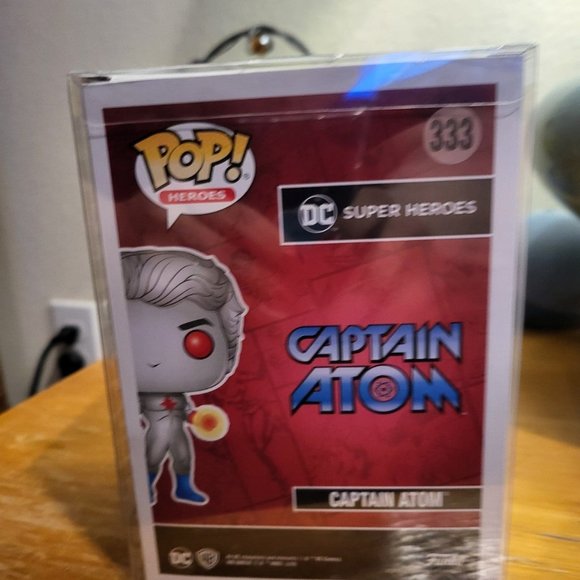 DC Super Heroes Captain Atom 2020 Wondrous Convention Exclusive Funko Pop - Picture 3 of 6